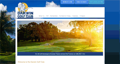 Desktop Screenshot of darwingolfclub.com.au